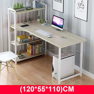 Open image in slideshow, Wooden Computer Desk Office Desk Modern Universal Laptop
